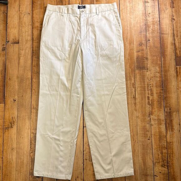 Dockers Mens 36 x 32 Signature Khaki Classic Fit Pants Holiday Wedding